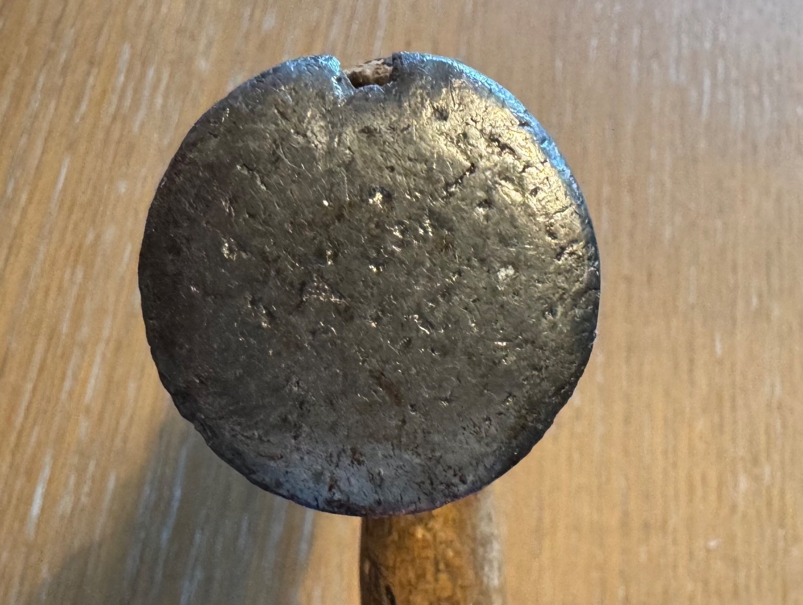 Stiletto 14 Oz Titanium Hammer With 18 In. Curved Handle - used