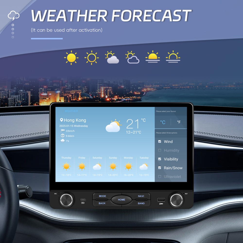 For Ford F-150 2009-2014 10" Carplay Android 15 Car Stereo Radio GPS Navi 2+64GB