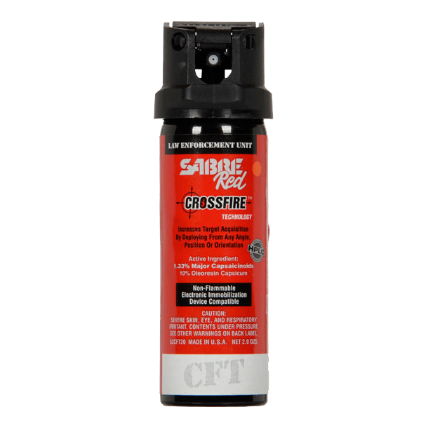 Sabre Red 52CFT20 Crossfire Stream (MK-3.5) Pepper Spray, 1.33% MC, 2.0 Ounces