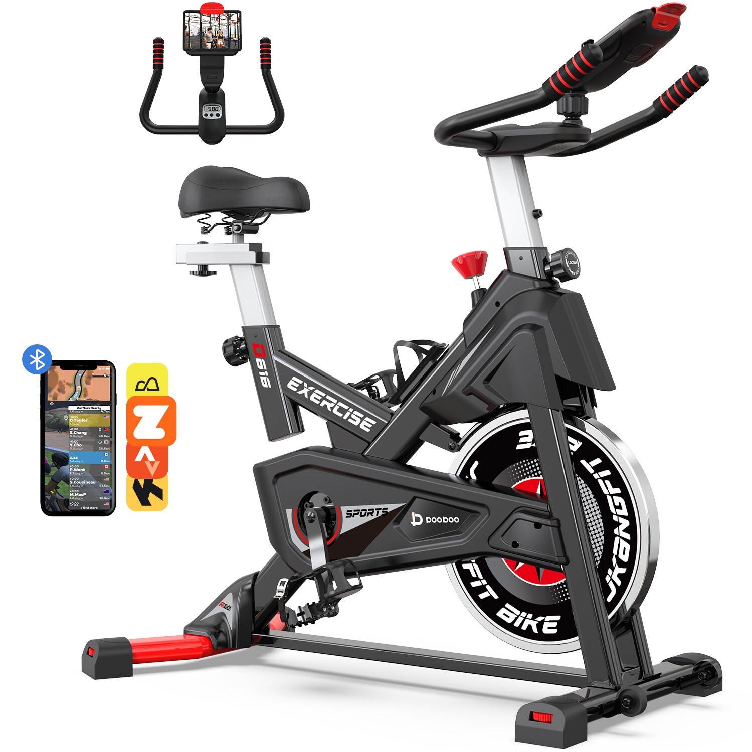 Indoor Cycling Bike for Home Gym Stationary Exercise Bike Magnetic Cycle Bike