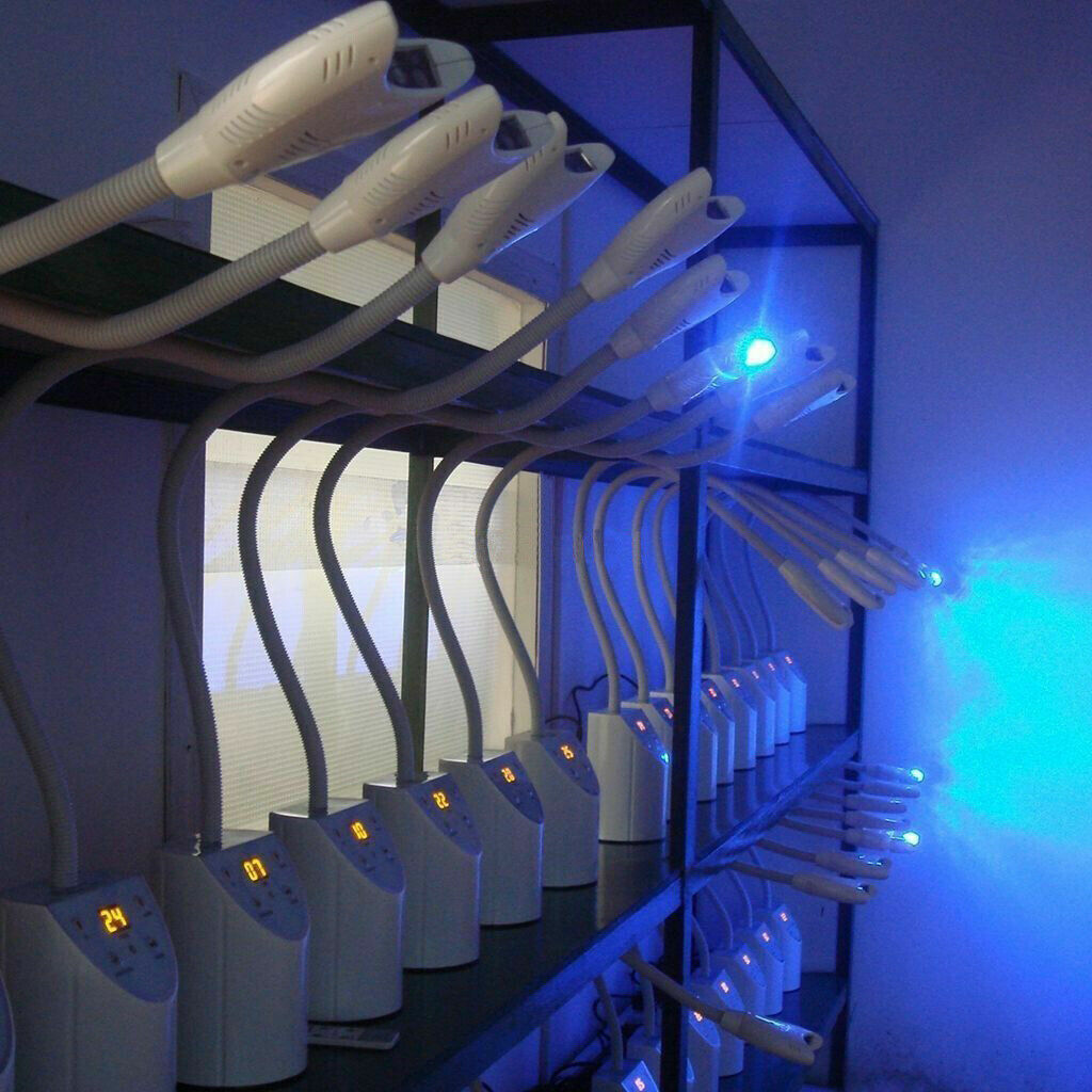 38W MD669 Teeth Whitening Machine Dental Bleaching Lamp 28W Blue 10W Red Light