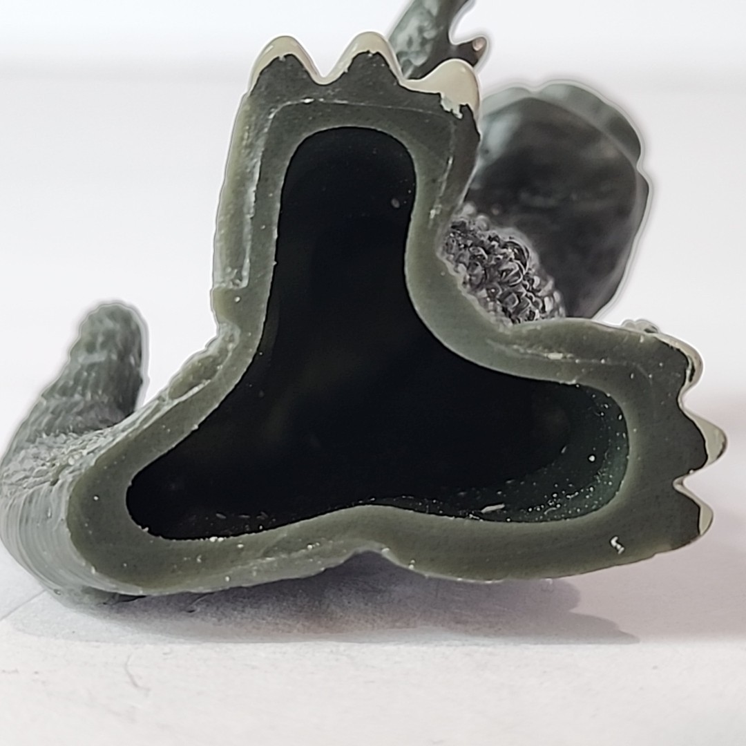 2001 Godzilla 1.5" 1974 Fake Godzilla Finger Puppet Mini Figure Gashapon Toho