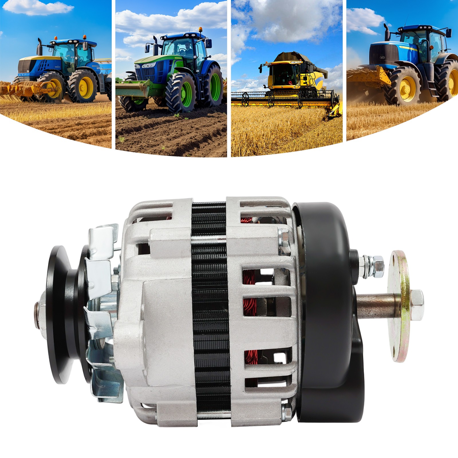 2000W Permanent Magnet Synchronous Generator DC Low Rpm Alternator Charging