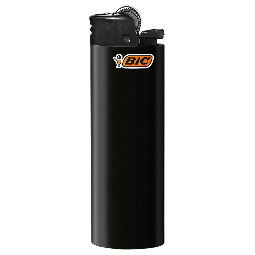 BIC Classic Maxi Pocket Lighters, Black, 50-Count Tray of Lighters