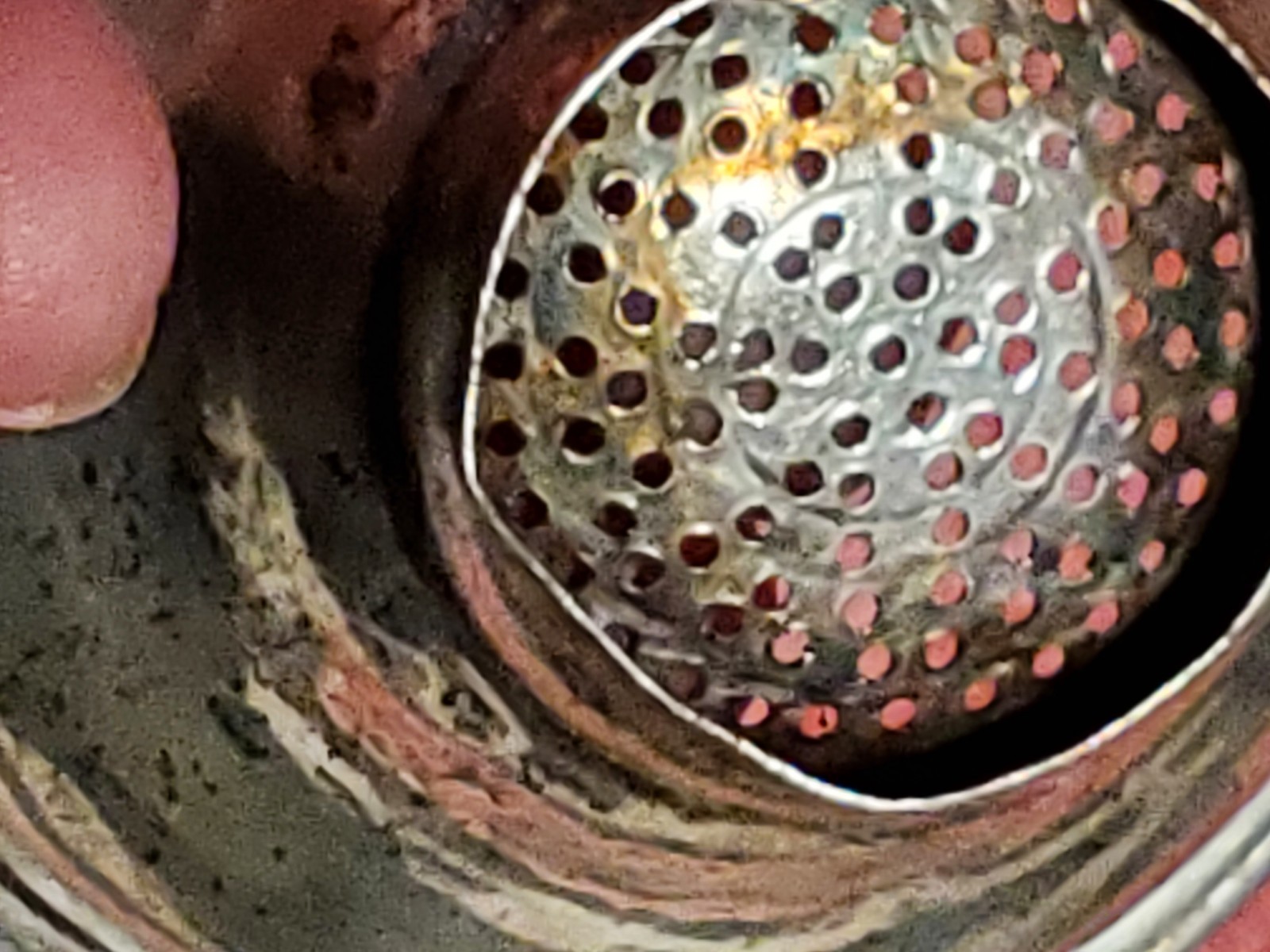 Antique Georgian Sterling Silver Wine Funnel Strainer London Hallmarked 49 Grams