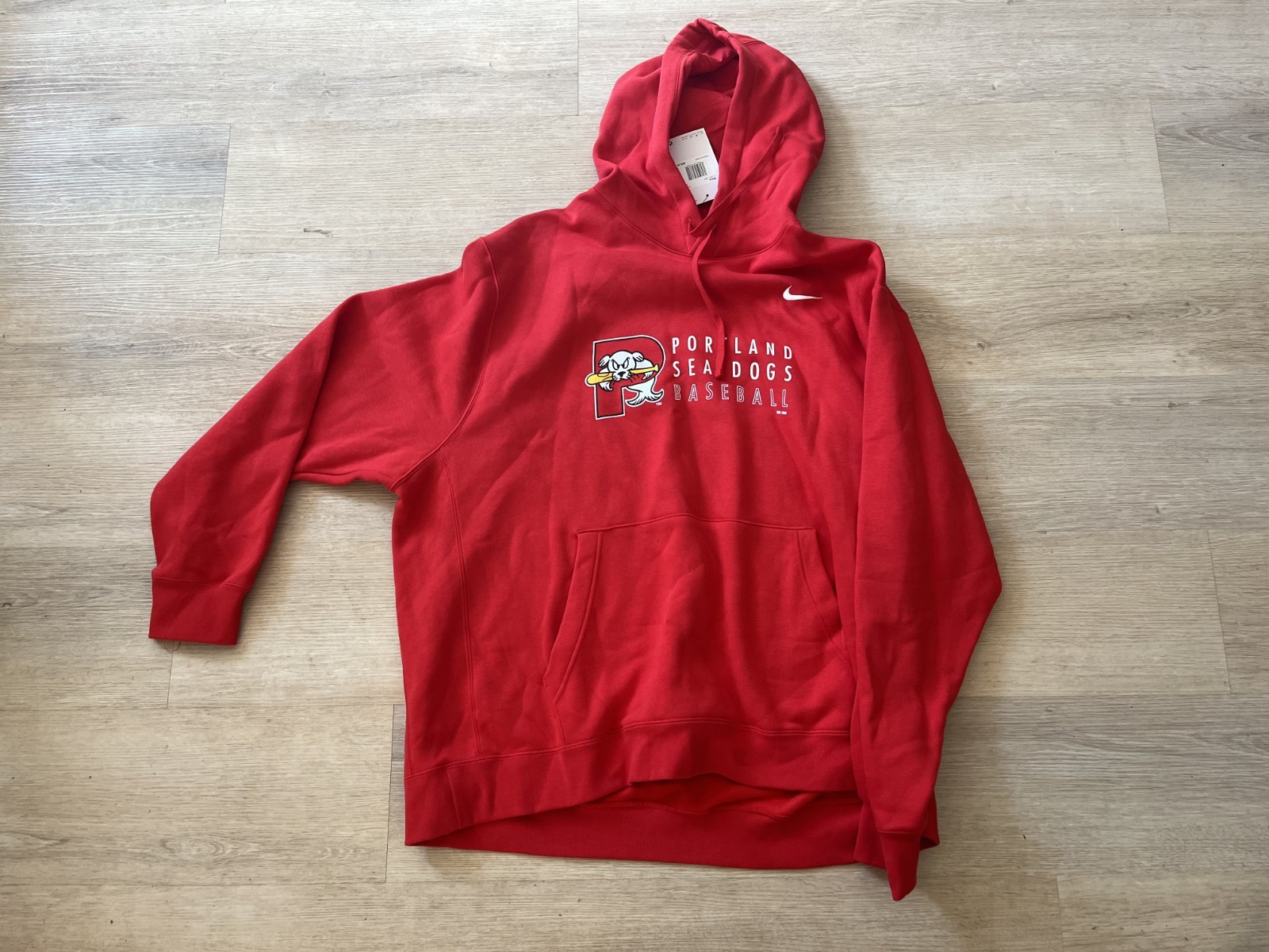 Pro Stock Portland Sea Dogs Nike Sweatshirt Red Sox 3XL NWT