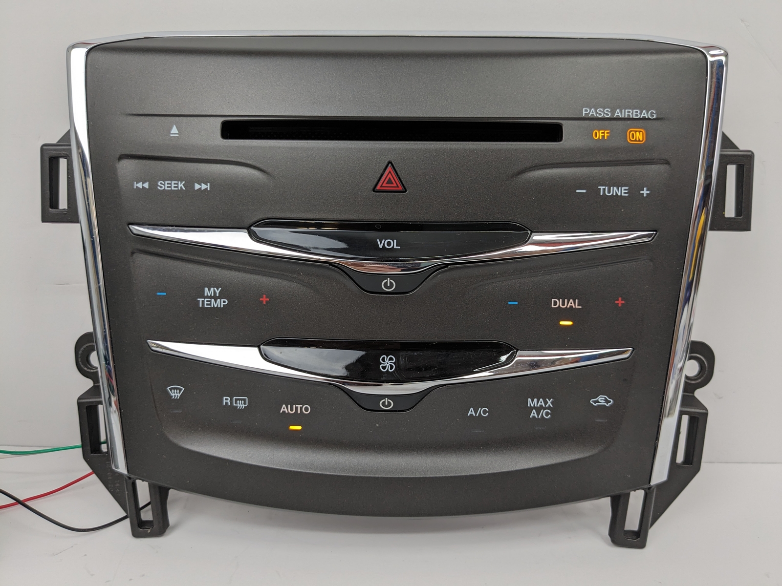 2013-2016 Lincoln MKS OEM Radio Dual Climate Control Panel OEM GET YOURS FIXED!