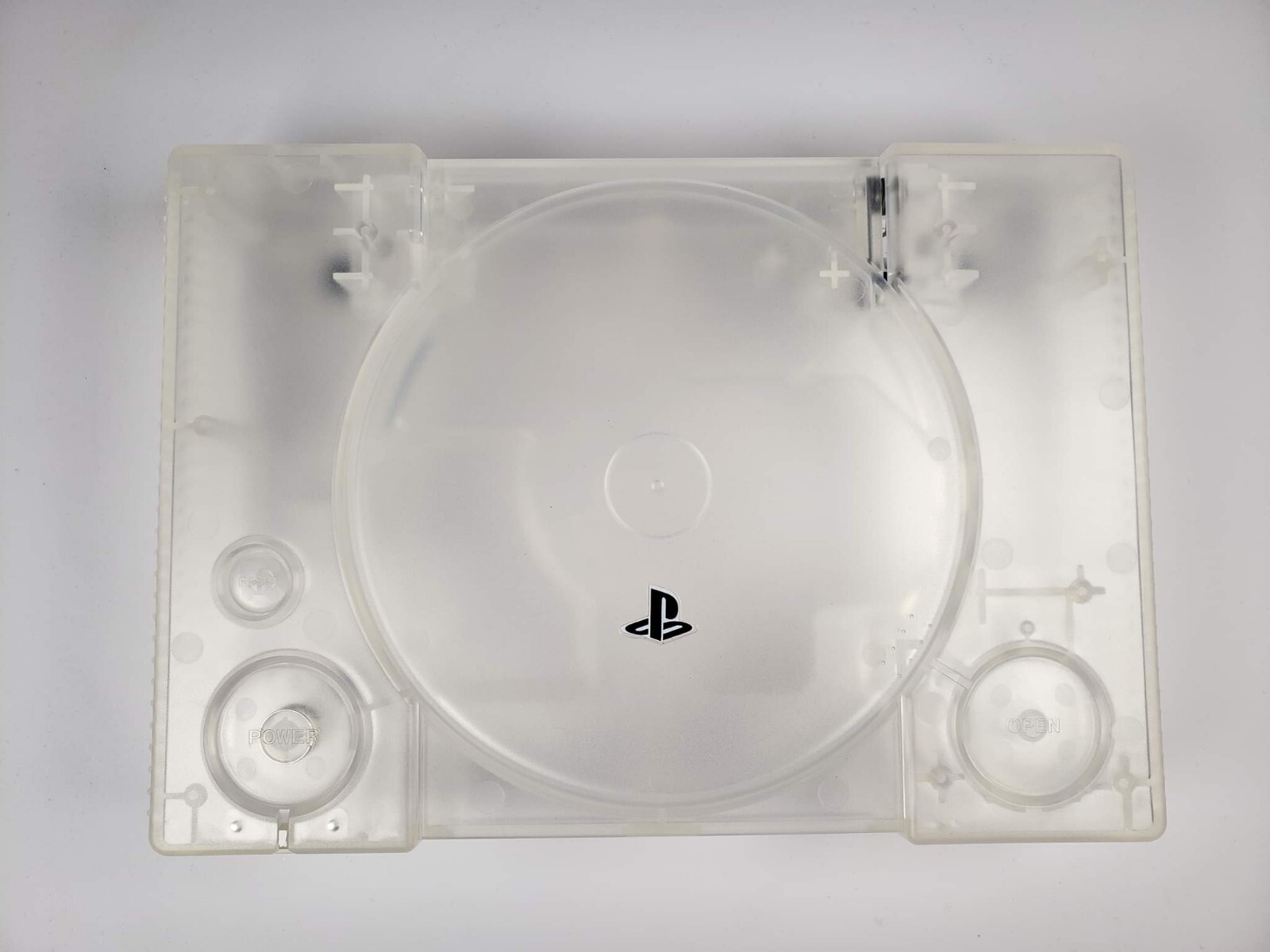 Playstation Emblem reproduction for PS1 Shell (Emblem Only) White