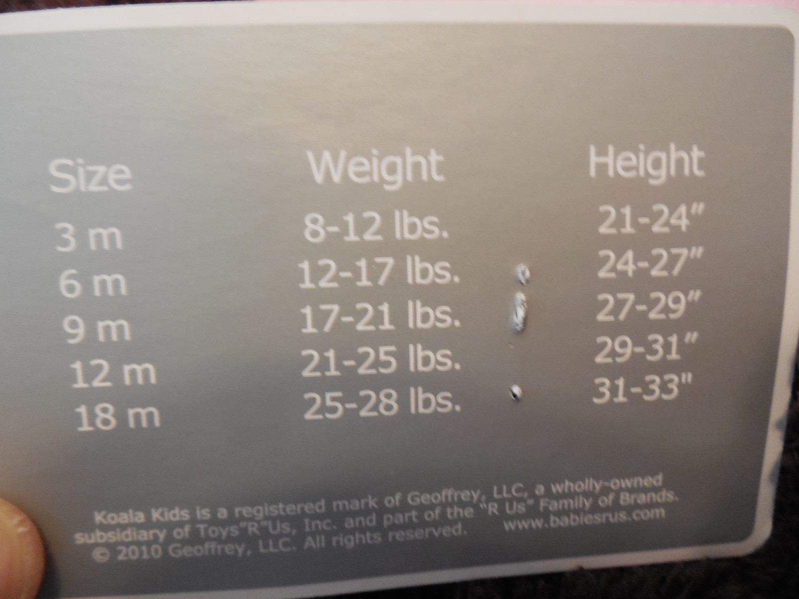 MONKEY Halloween Costume Infant Baby Hood Zip Up Padded Size 3 Months New