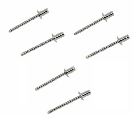 Genuine Akrapovic Blind Rivet Stainless Steel P-BR1 Re-Sleeve Repair x 6