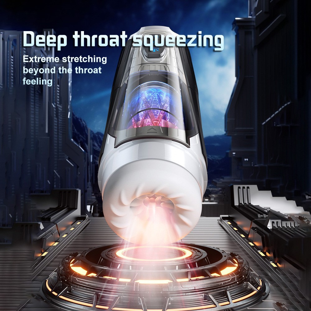 Male Masturbaters Automatic HandsFree Telescopic Cup Sucking Stroker Men Sex Toy