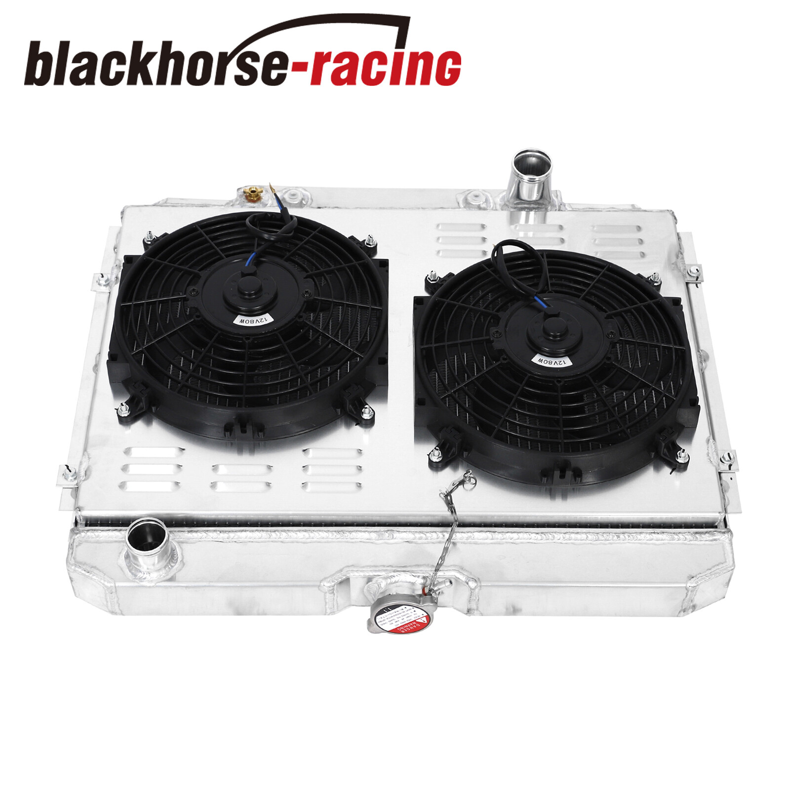 3 ROW RADIATOR+SHROUD FAN FOR 1967-1970 FORD MUSTANG MERCURY 68-70 COUGAR XR7 V8