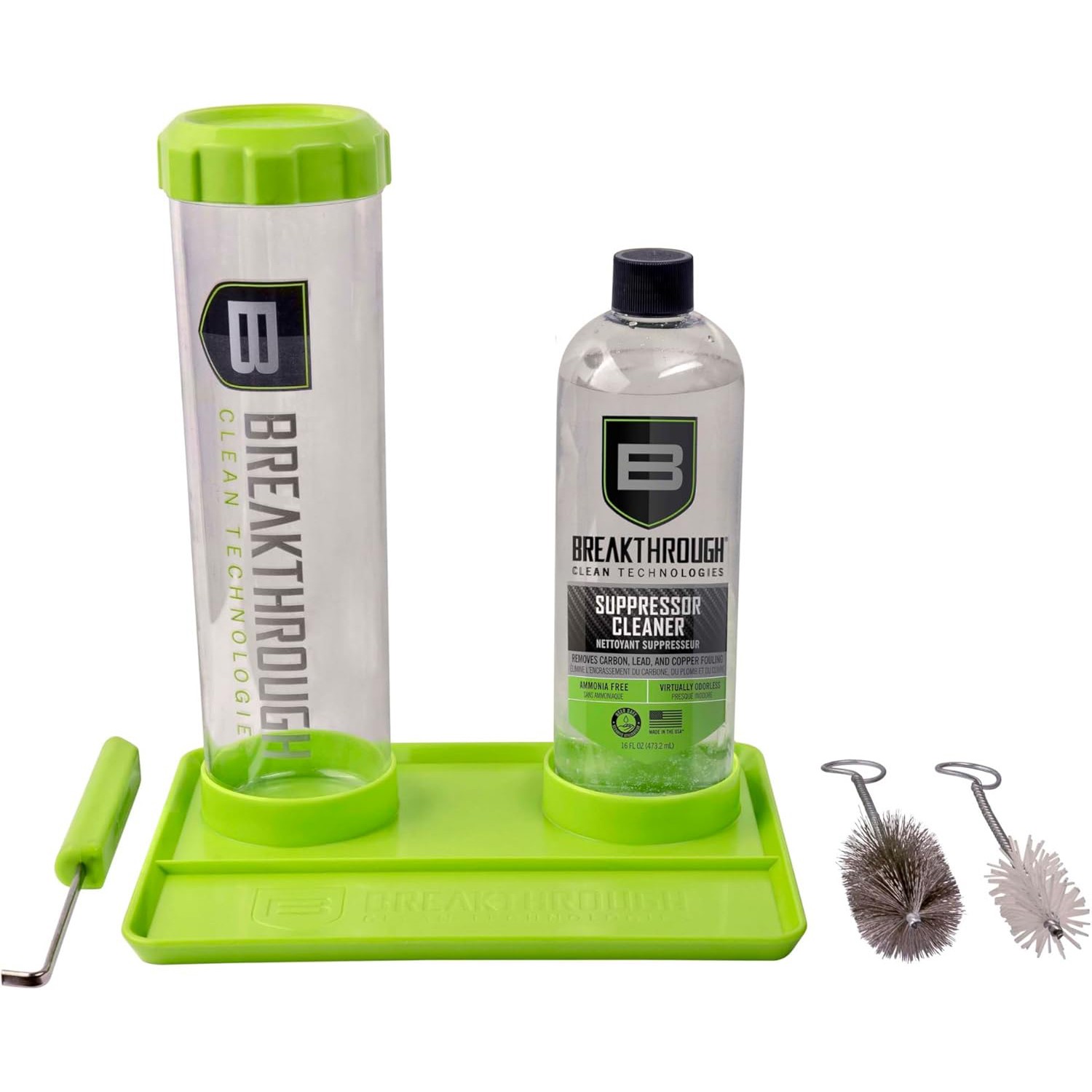 Breakthrough Clean Technologies Suppressor Cleaning Kit Removes Carbon 161319