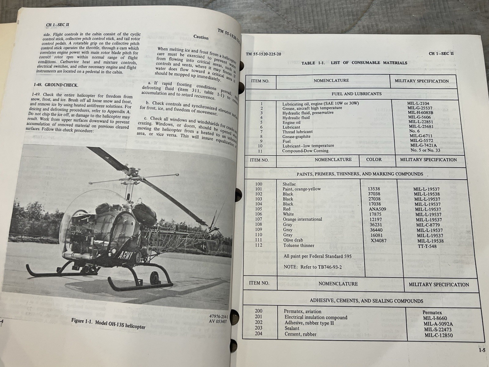 Bell Helicopter OH-13 Sioux Organizational Maintenance Manual - 1969 - Bell 47