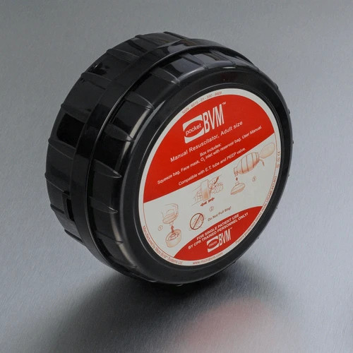 Pocket BVM Standard Edition Manual Resuscitator Bag Valve Mask Black Case New