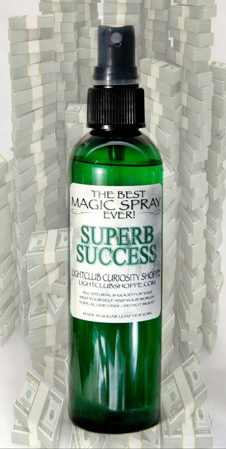 Money & Success Energy Spray - Attract Abundance & Luck Now!