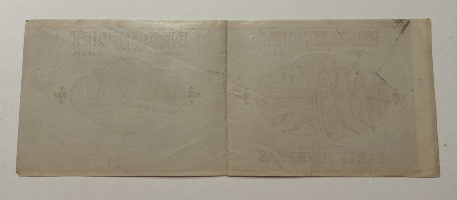 BROCKPORT Early June Peas Can Label Great Atlantic Pacific Tea Co. NEW YORK VTG