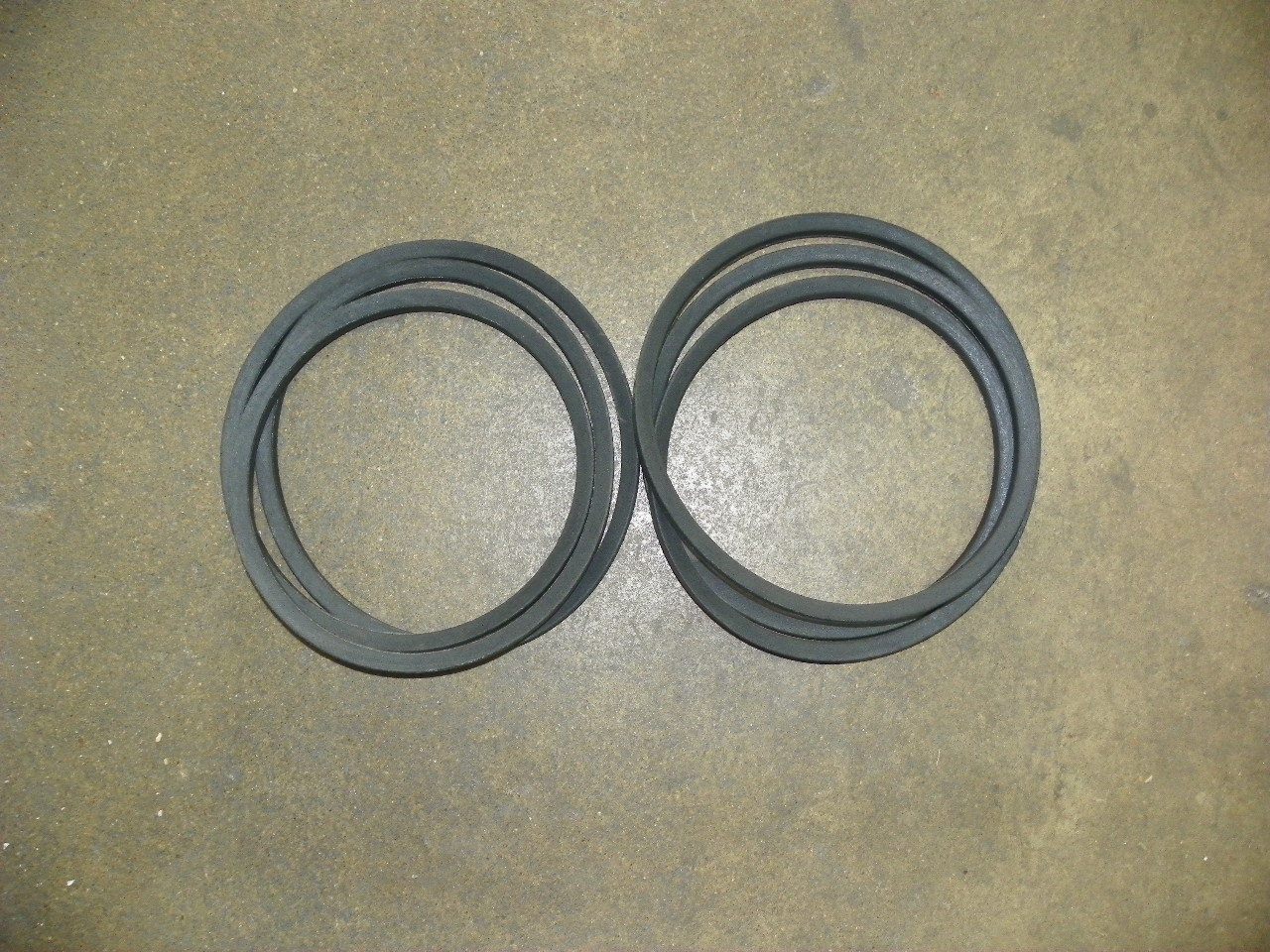 Buhler/Farm King 973506  6'  Finish Mower Belts, Set of 2. New. Replacement