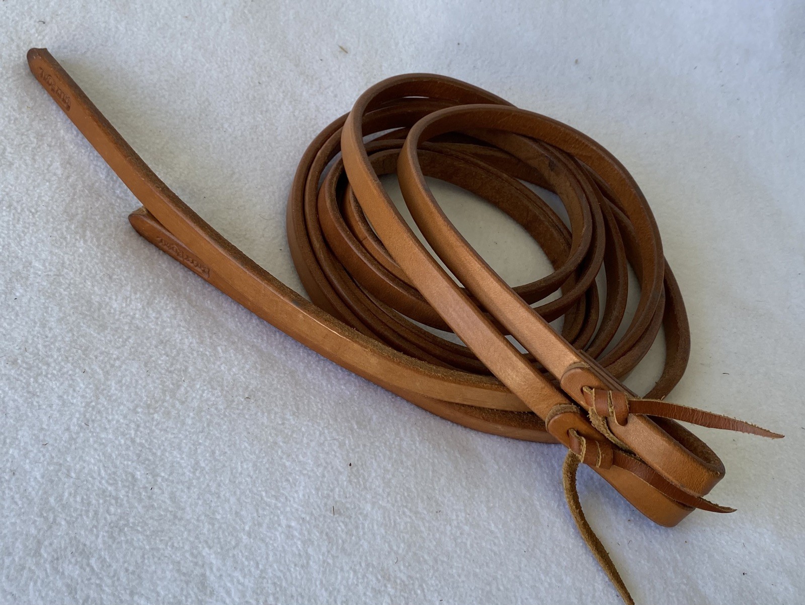 New BILLYY ROYAL Top QUALITY 8'2" x5/8" Harness Leather Split REINS~SHOW~TRAIN