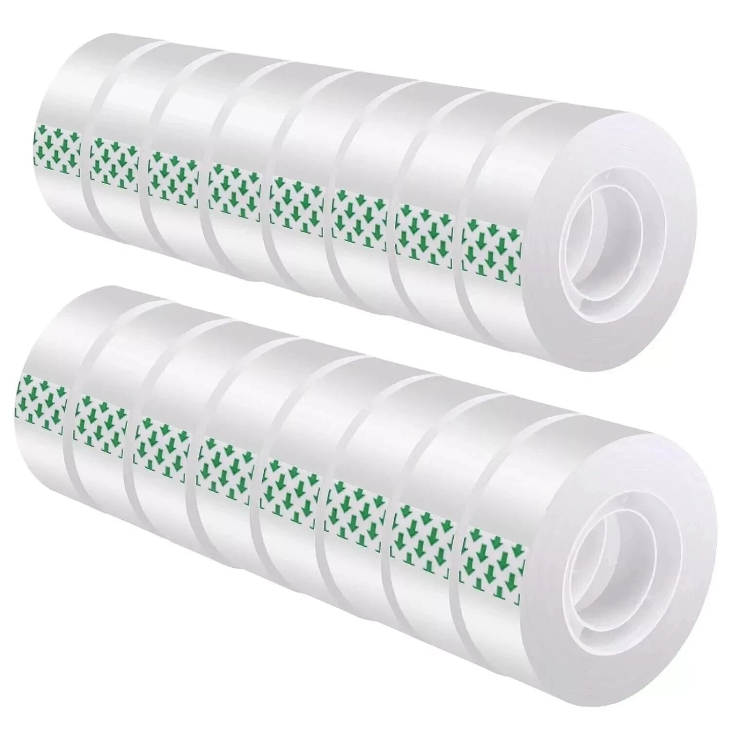 Clear Transparent Tape Rolls 3/4" x 1000" Dispenser Refill 15 Tape Rolls Scotch