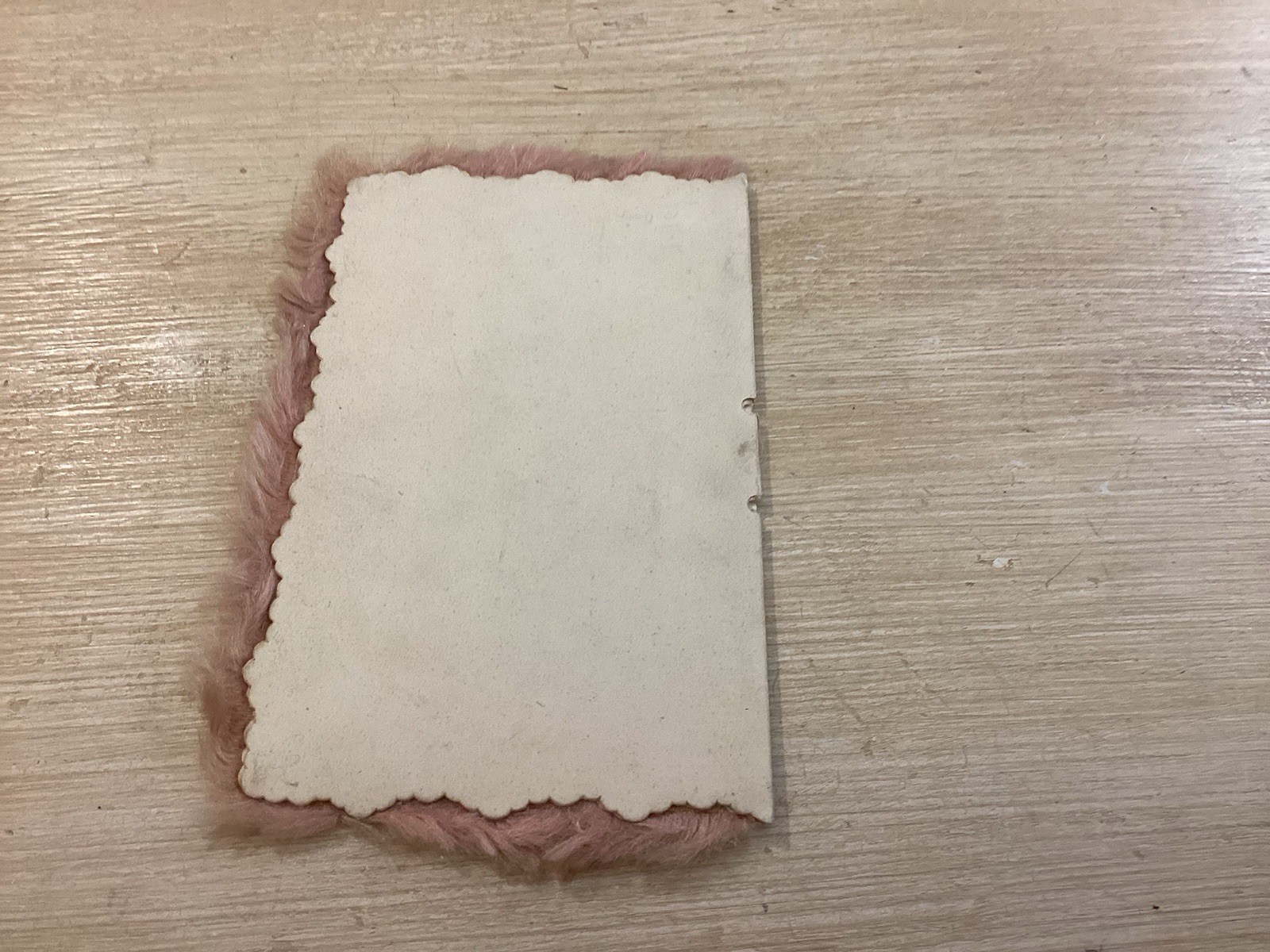 Beautiful French 1 St Communion Card Ribbon Bow Cross Glitter