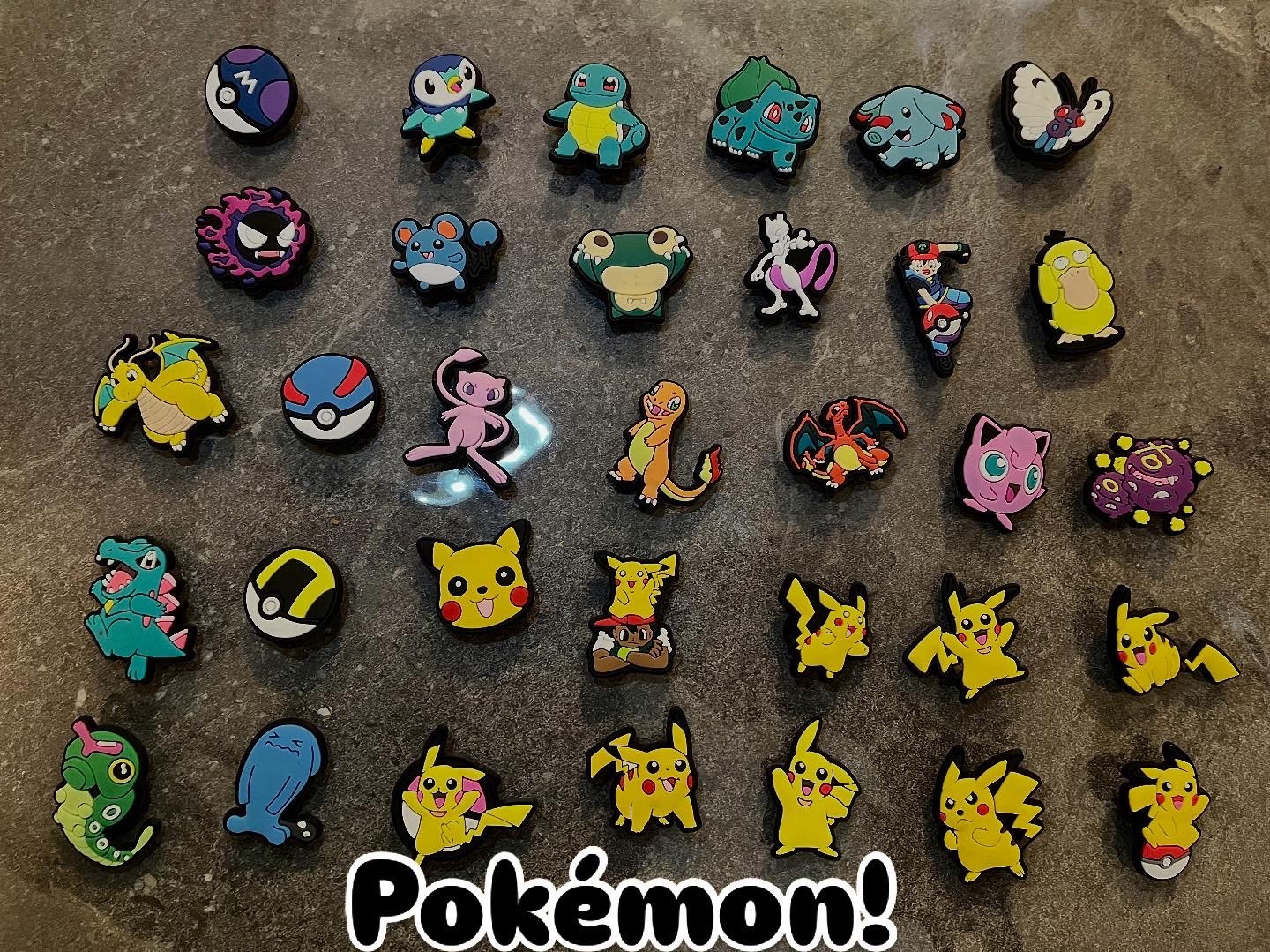 Pokémon shoe Charm For Crocs  1Pc Charm