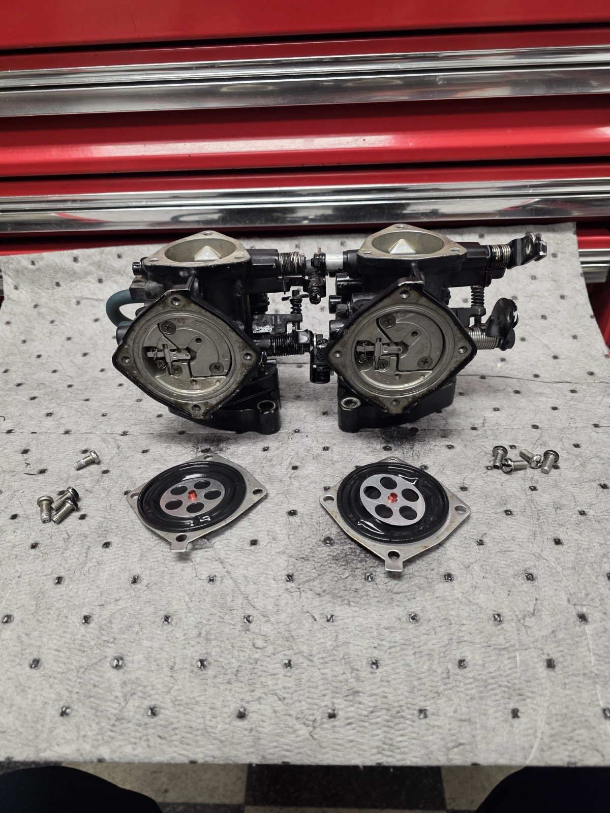 yamaha 2001 waverunner xl700 2002 waveventure OEM CARBS CARBURETORS MIKUNI TWIN