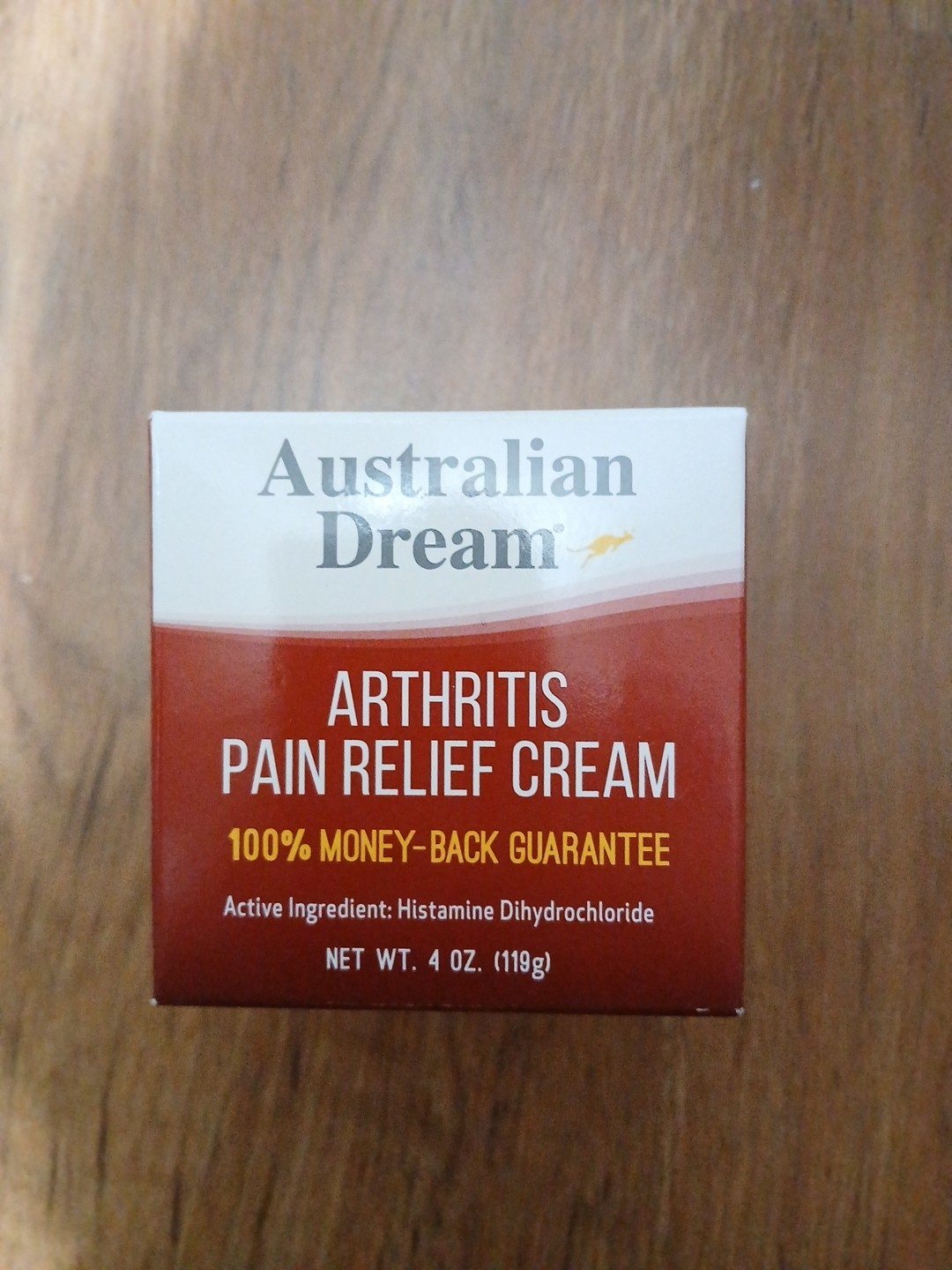 Australian Dream Arthritis Pain Relief Cream, 4 oz  exp. 2027+
