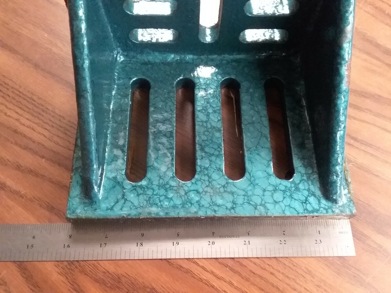 Slotted Angle Plate webbed End 8x6x5" high tensil cast iron accurate ground-new