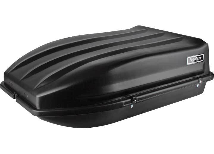 Promaxx Rooftop Cargo Box Carrier Matte Black 18 Cubic Feet Capacity