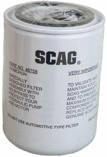 SCAG Genuine OEM Hydro Filter 48758
