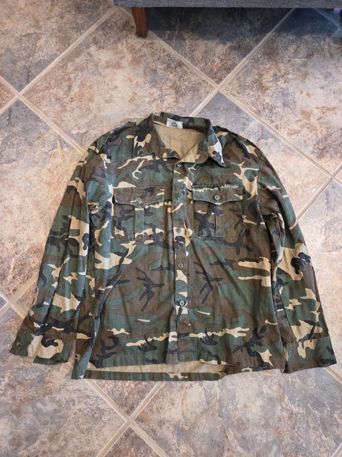 Nice! Iraqi Iraq Woodland Camo Camouflage Uniform w/ Provenance Bringback