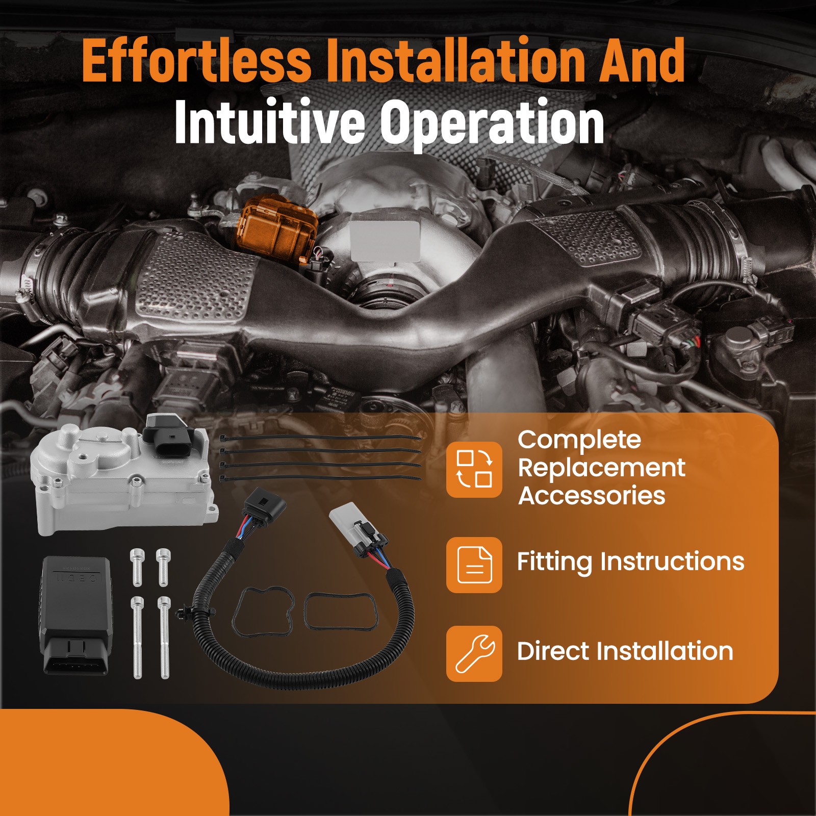 Turbocharger Actuator Set For Dodge 3500 2500 Cummins 6.7L 2007-2012 4032772HX