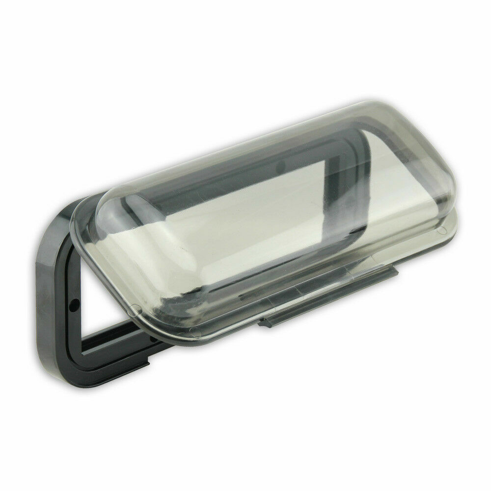 Universal Marine UTV waterproof boat radio stereo flip protective cover (Black)