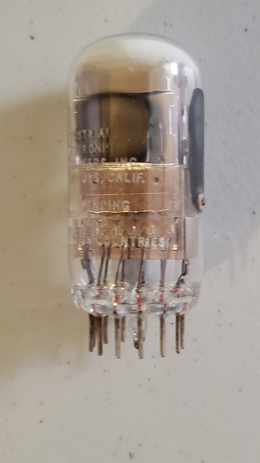 Ultra Rare IEE NIMO 6000-92-0006 Display Tube - 1960's Vintage Vacuum Tech (1ea)