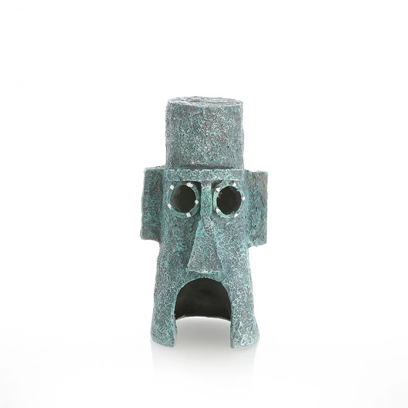 Cartoon Spongebob Aquarium Decor - Tank Ornaments, Pineapple House, Krusty Krab