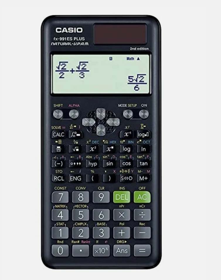 Casio FX-991ES PLUS Scientific Calculator Natural Textbook Display New Open Box