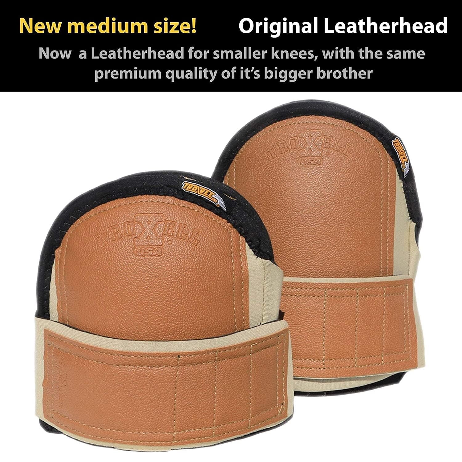 TROXELL USA SuperSoft Leatherhead (Reg / Med Size & Bagged in Pairs)