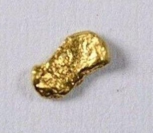 Alaskan-Yukon BC Gold Rush Natural Gold Nugget 0.07 Grams Genuine