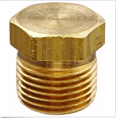 Inverted flare brass plugs for 3/8"-24 (Pack of 3) for PV2 PV4 extra line plug