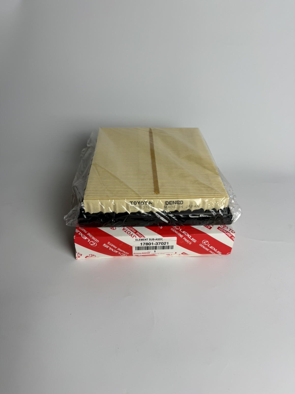 Genuine Toyota 17801-37021 Engine Air Filter New OEM