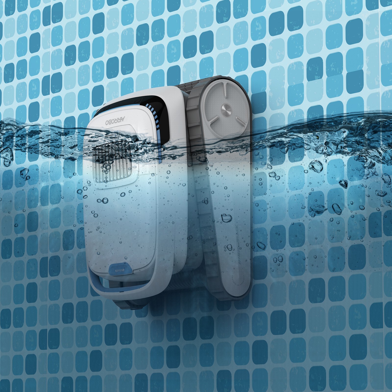 AIRROBO PC10 Cordless Pool Vacuum Robotic Pool Cleaner Wall Climbing