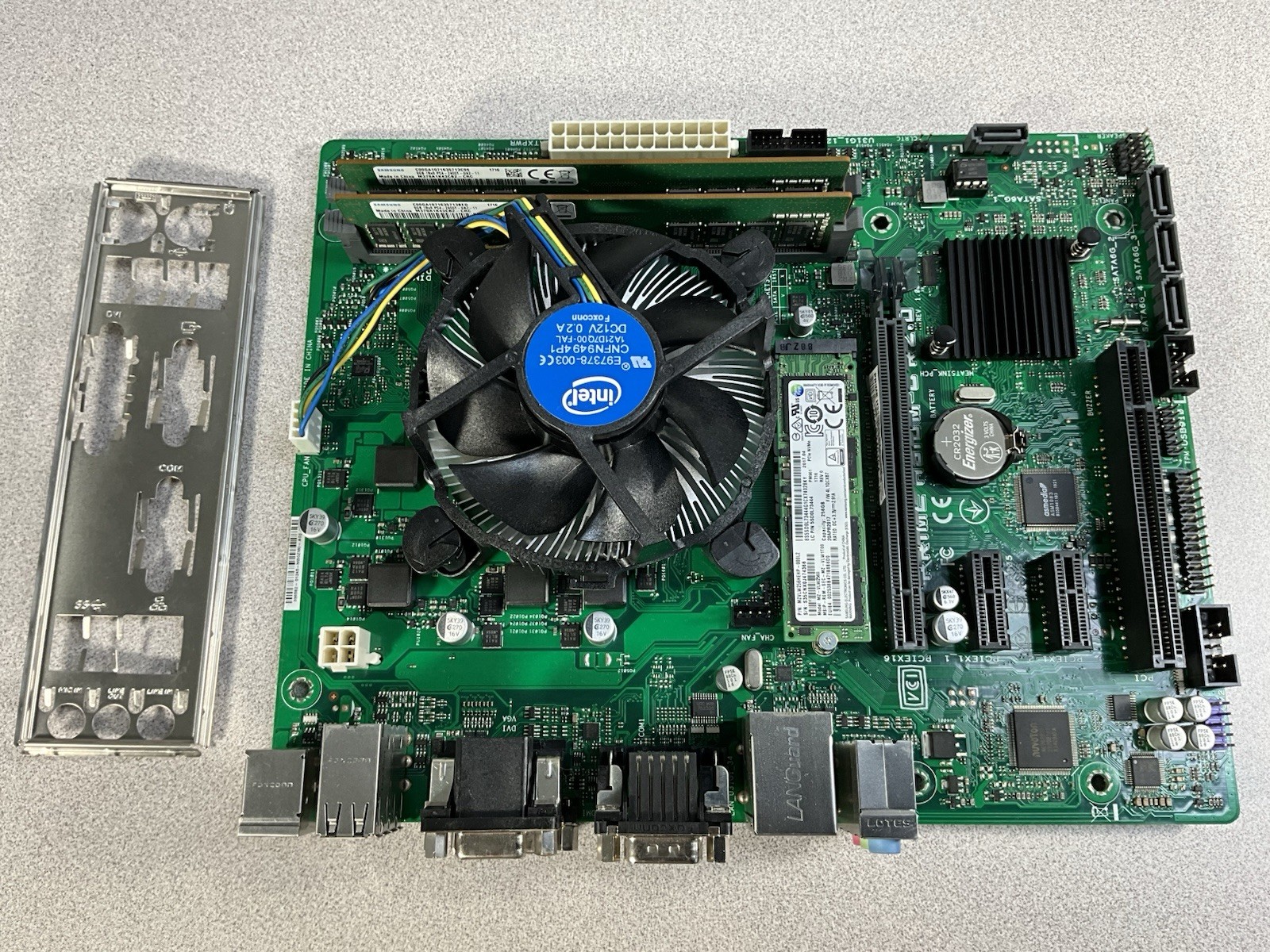 ASUS PRIME H310M-C R2.0 MOTHERBOARD + i5-9400 + 16GB + 256GB NVMe + WIN 11 PRO