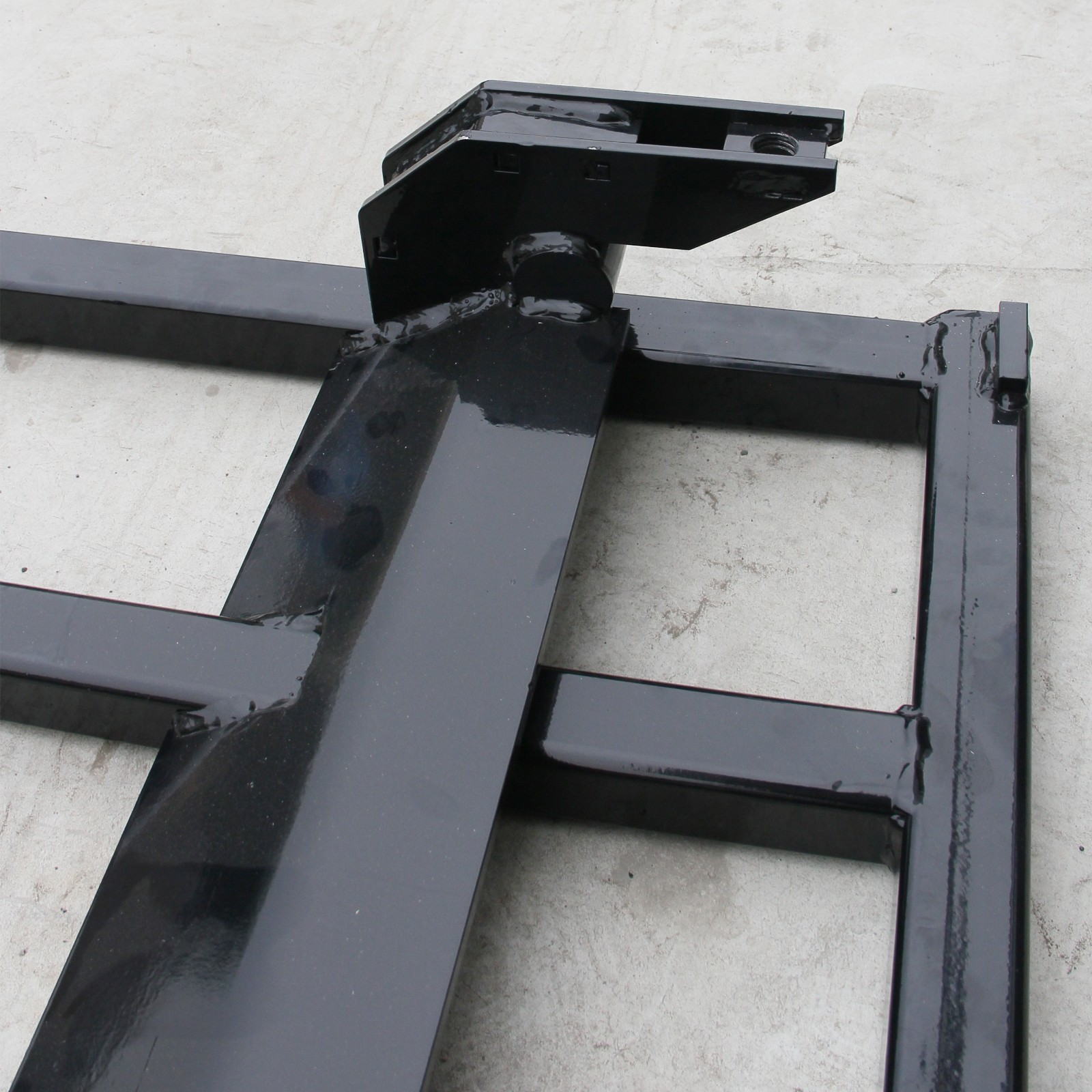 60" Clamp Debris Forks Tractor Skid Steer Loader Bucket Pallet Forks Heavy Steel