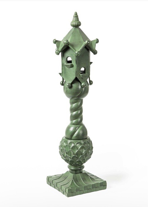 Mackenzie Childs Birdhouse Garden Totem