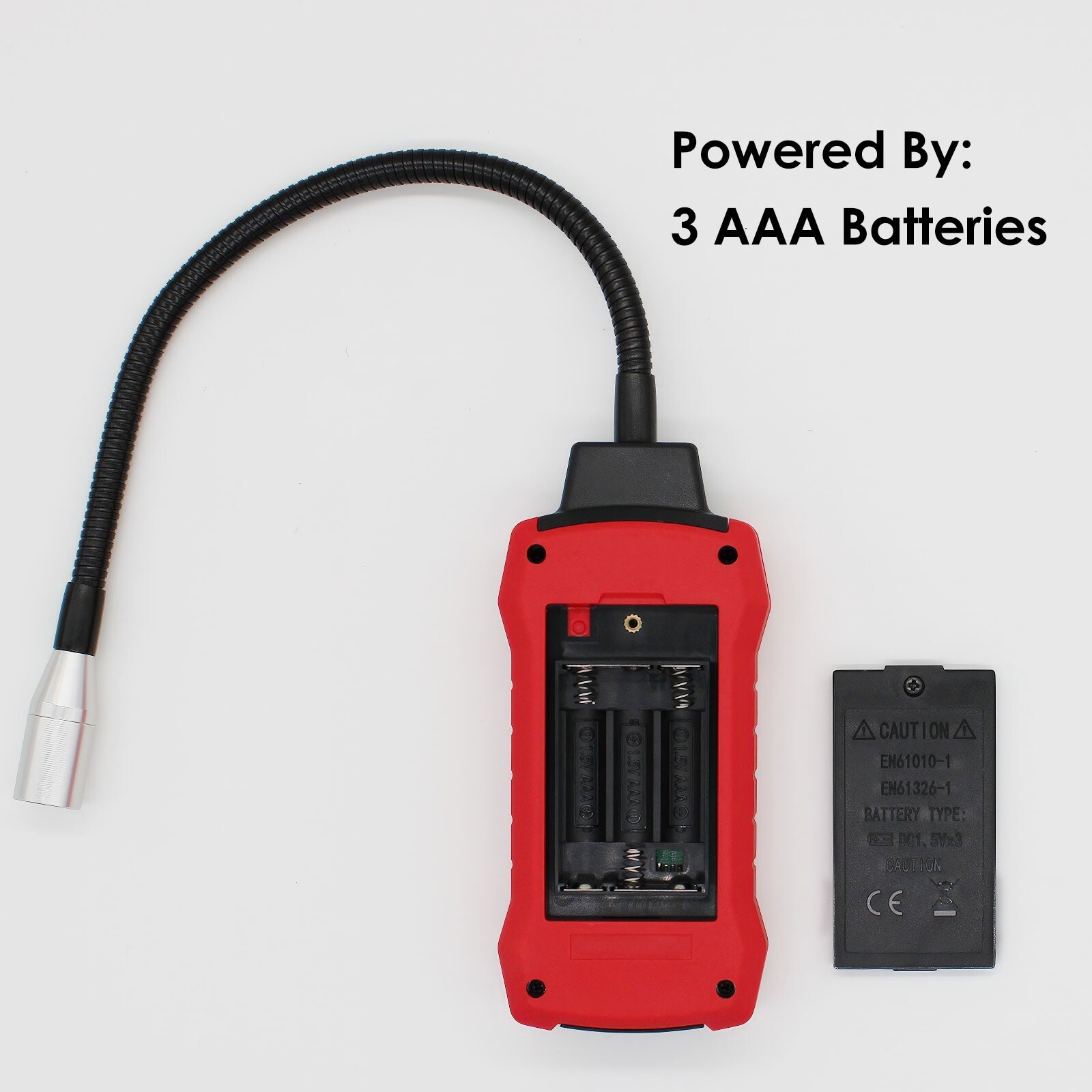 Natural Gas Detector, Combustible Gas Leak Detector with 11-Inch Probe