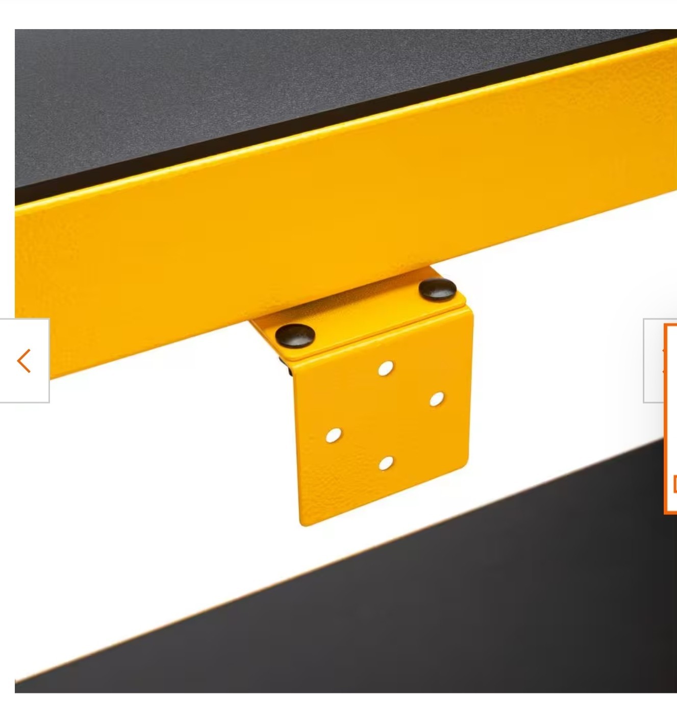 DeWalt DXST4500 48 in. H X 50 in. W X 18 in. D Yellow Steel Storage Rack