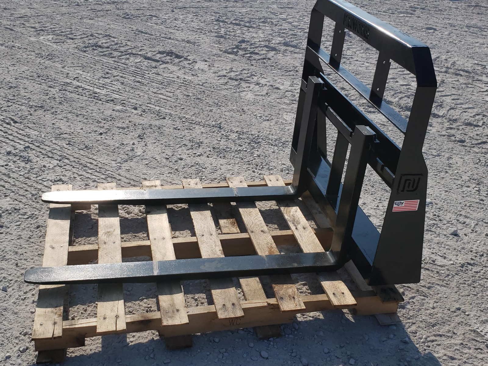 42" Long Pallet Forks Attachment Fits Bobcat MT50 52 55 453 S70 - $199 Shipping