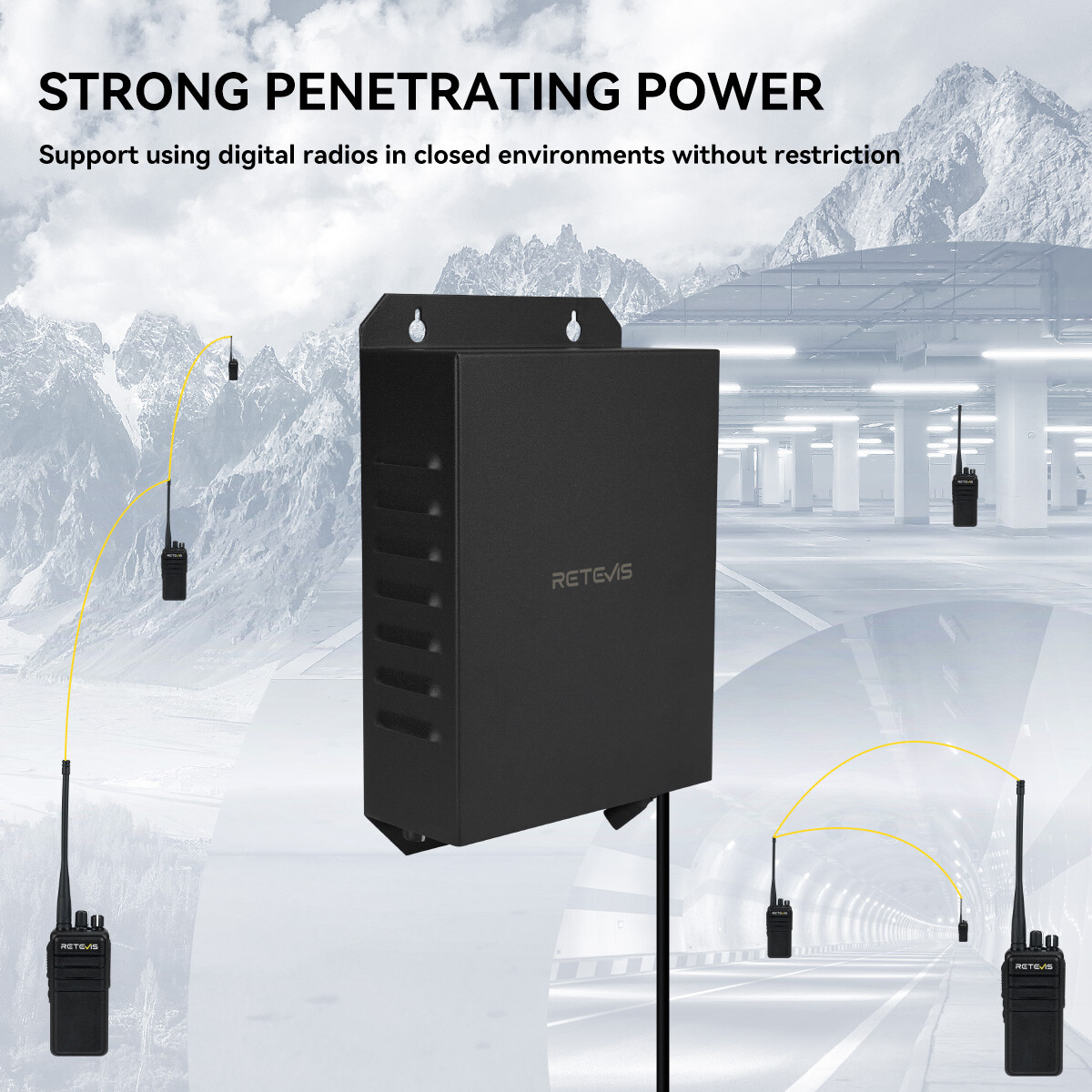 Retevis Retevis RB91 Long Range Digital UHF Repeater