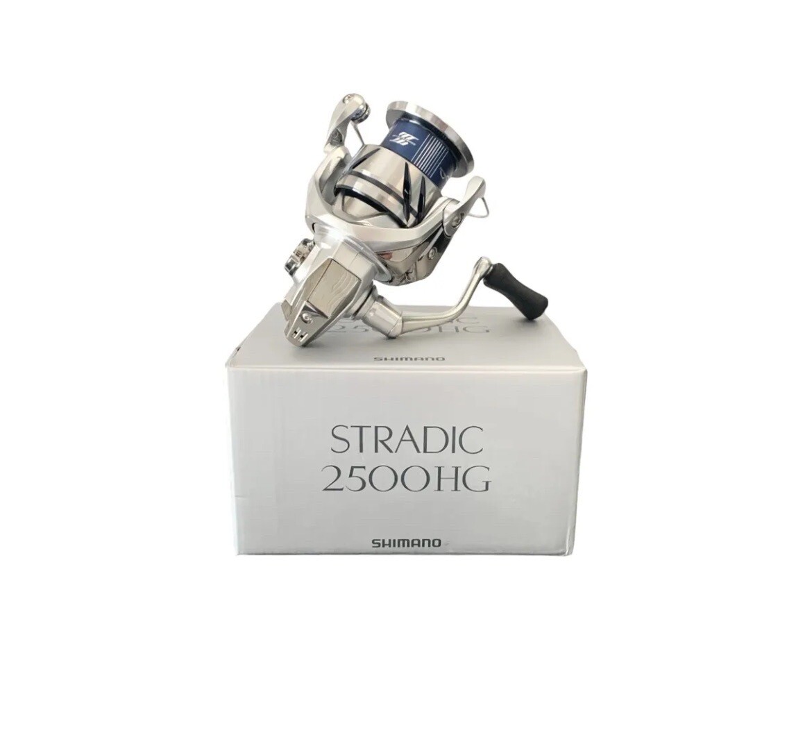 New Shimano Stradic Fishing Spinning Reel - ST2500HGFM Rato 5.8:1 2500HGFM